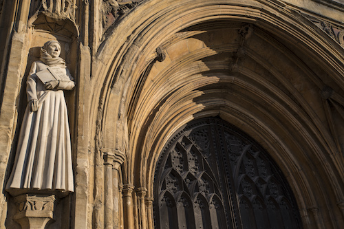 Mother Julian Sculpture at Norwich Cathedral