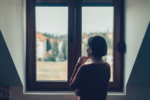 Woman at Window - Christian Blog